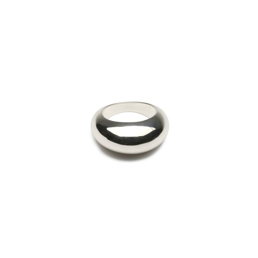 Ring Bolded Big i återvunnet äkta silver