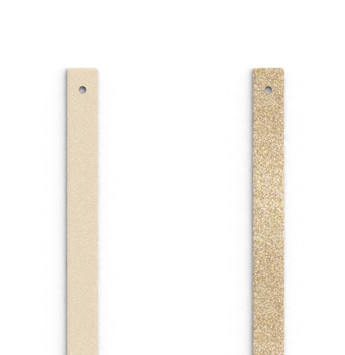 Läderrem till armband 8 mm