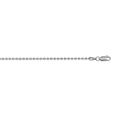 Halsband i äkta silver 50 cm