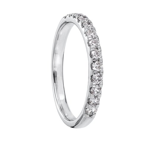 Diamantring i 18K guld