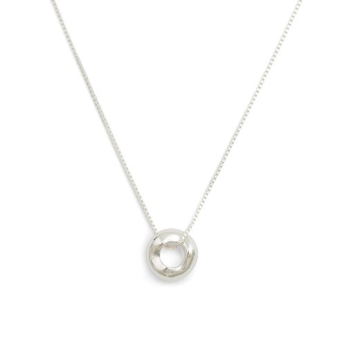 Halsband Bolded Wavy i återvunnet äkta silver