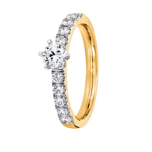 Diamantring Cannes 0,80 ct