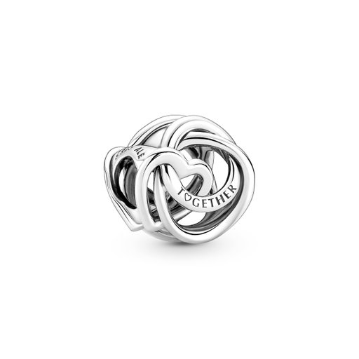 Berlock i äkta silver med cirklar
