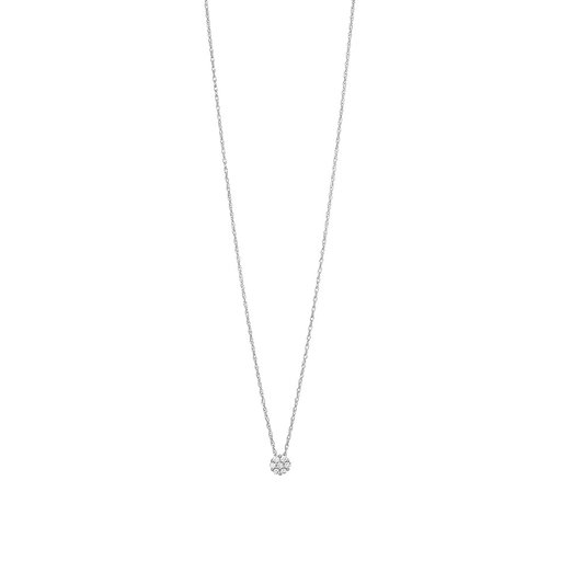 Diamanthalsband i 18K guld
