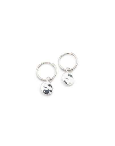 Örhängen Minimalistica i återvunnet äkta silver