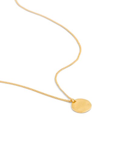 Halsband Minimalistica i återvunnet äkta silver