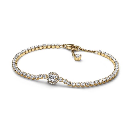 Guldförgyllt armband 18 cm