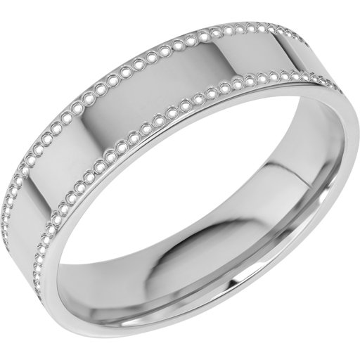 Förlovningsring i 18K guld 5mm