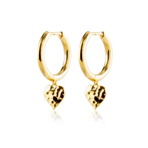 Wildheart hoops i äkta silver