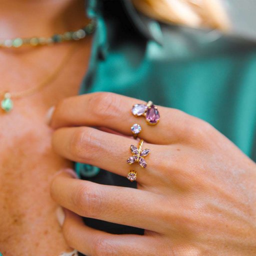 Ring Crystal Star