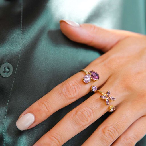 Ring Crystal Star