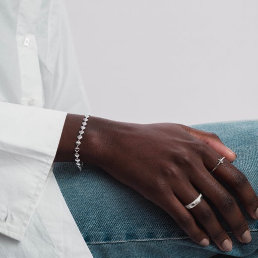Armband Darling i äkta silver