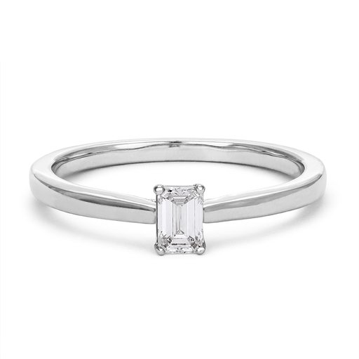 Ring med labbodlad diamant Stella
