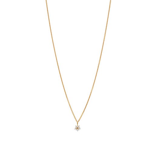 Halsband i äkta silver med kubisk zirkonia