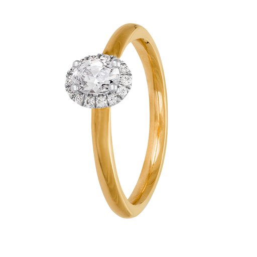 Diamantring Ljubljana 0,38 ct