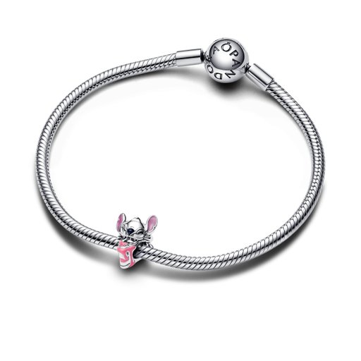 Berlock i äkta silver med Stitch