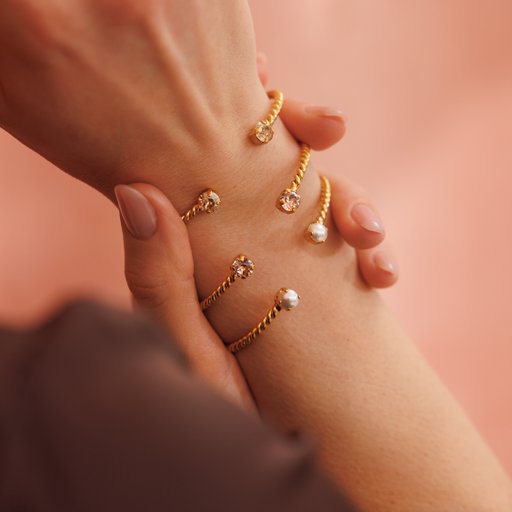 Armband Mini Twisted Pearl