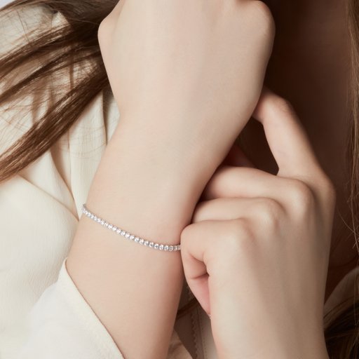 Ellera armband i äkta silver 16cm