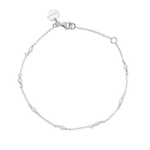 Armband Treasure Multi Pearl i äkta silver