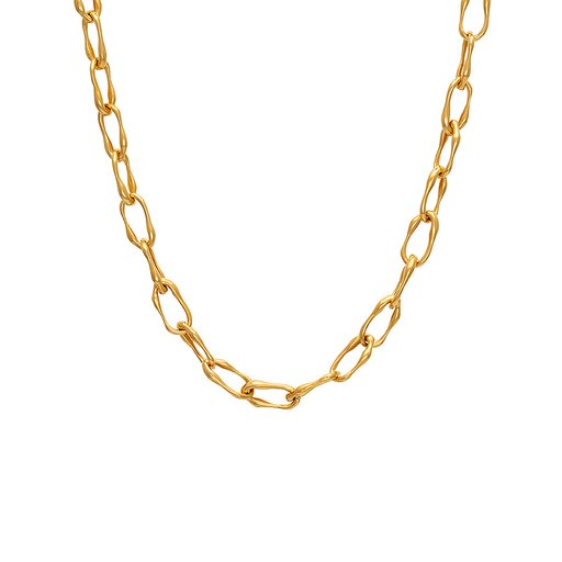 Halsband i återvunnet silver