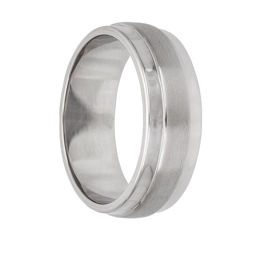 Ring i äkta silver med en bred rand