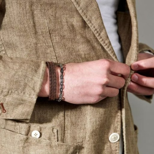 Armband i stål 21cm