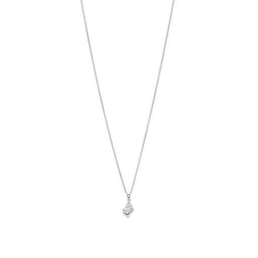 Halsband i äkta silver med en snäcka