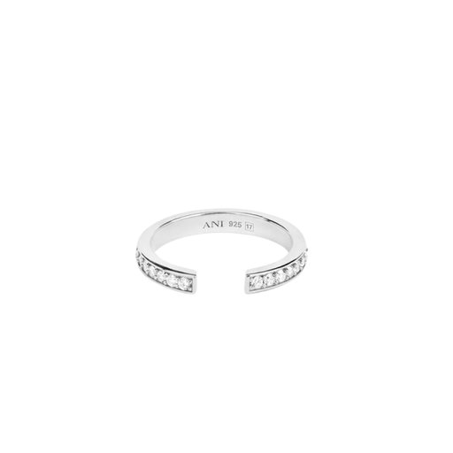 Öppen ring i äkta silver