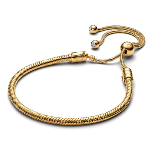 Förgyllt sliderarmband 28 cm
