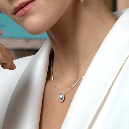 Halsband i äkta silver