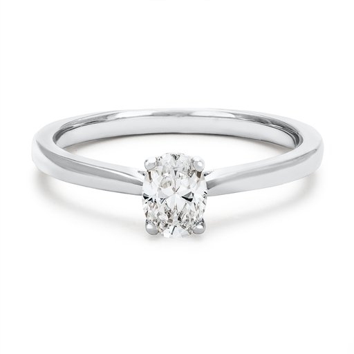 Ring med labbodlad diamant Electra