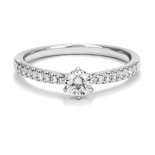 Ring med labbodlade diamanter Vega