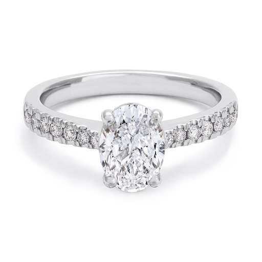 Ring med labbodlade diamanter Electra