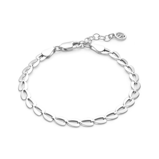 Heartbeat armband i äkta silver