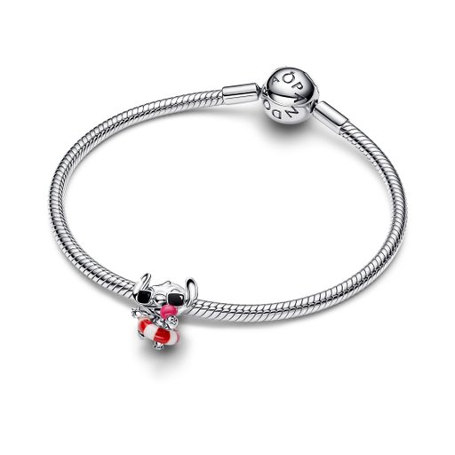 Berlock i äkta silver med Stitch på semester