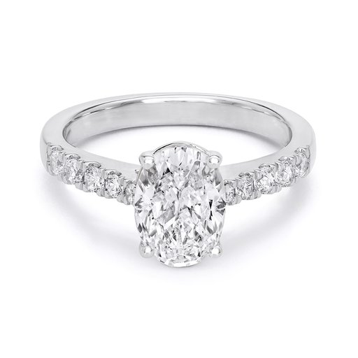 Ring med labbodlade diamanter Electra