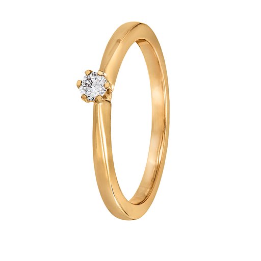 Diamantring Rome 0,10 ct