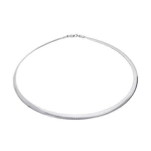 Halsring i äkta silver 43 cm