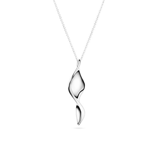 Halsband Foglia i äkta silver