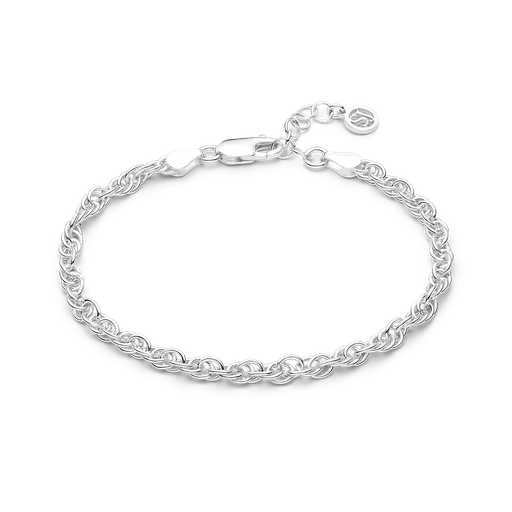 Armband Intreccio i äkta silver