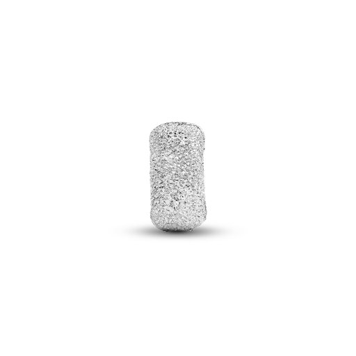 Klämstopp i äkta silver med struktur