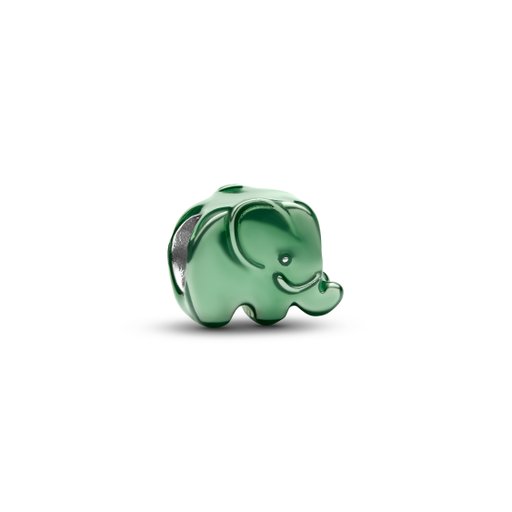 Berlock i äkta silver med elefant