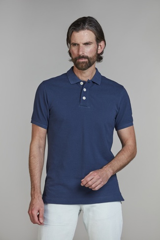 Rough Style Polo Rough Style Polo MID BLUE