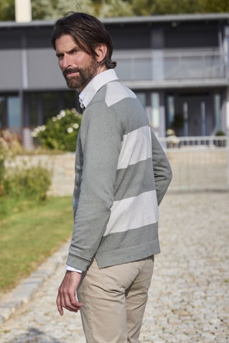 Rugger Style Knit DIMGRÖN