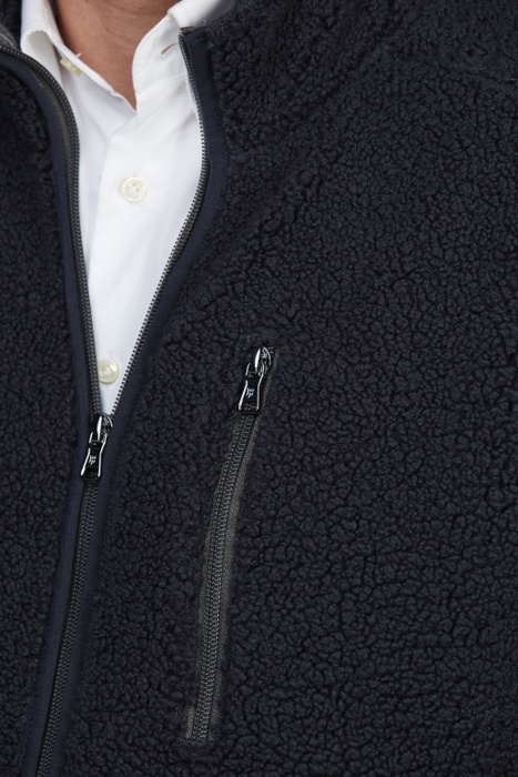 Pile Fleece Vest NAVY