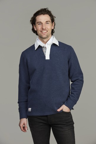 Heavy piquet Rugger Heavy piquet Rugger NAVY