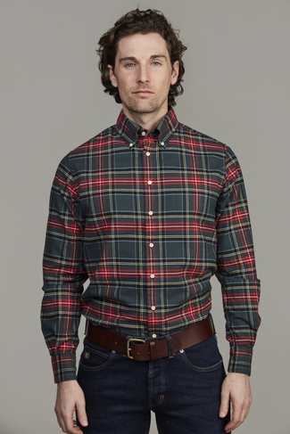 Tartan Flanel Shirt RED