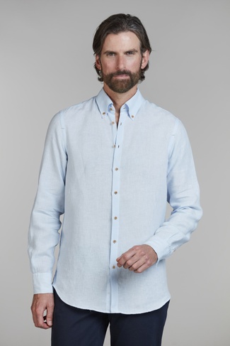 Classic Linen Shirt LIGHT BLUE