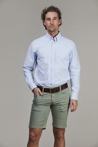 5-pkt  Pan oxford shorts GRÖN