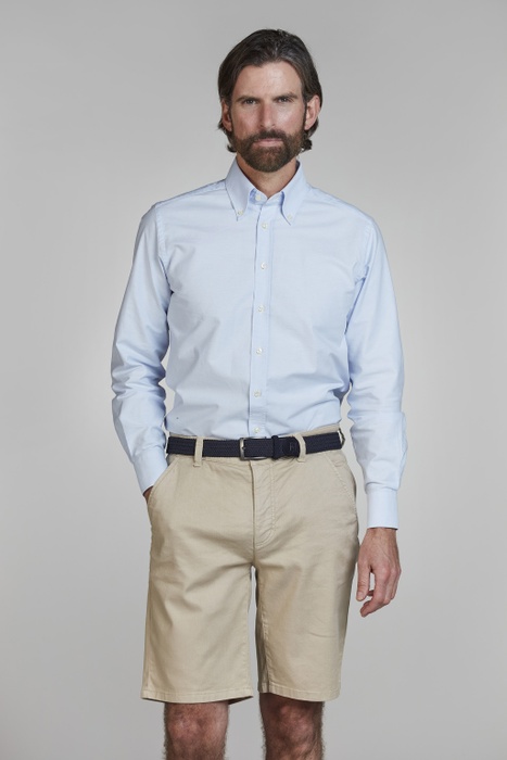 Cotton/Linen Shorts BEIGE